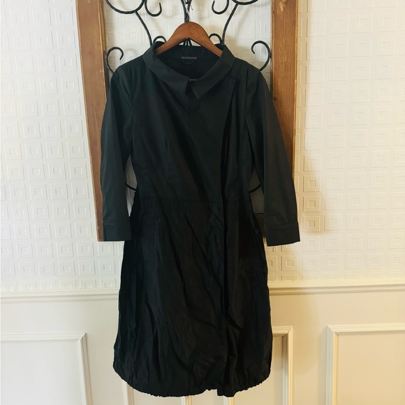 Prada spring nylon coat size 42 black - Picture 1 of 2